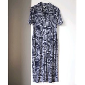 Geometric Maxi Dress | Leota